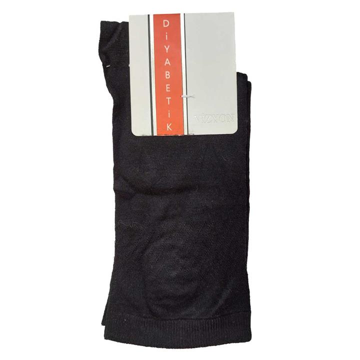 جوراب ساق بلند مدل دیابتی بامبو کد DI